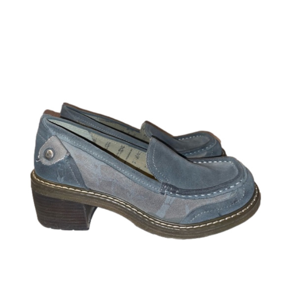 London Underground Shoes - WOMEN’S London Underground Blue Casual Shoes Sz 7